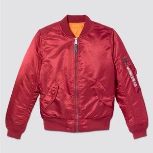 Alpha industries women’s bomber jacket